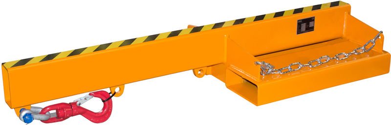 Bauer Lastarm LA 1600-5,0, lackiert, Gelborange