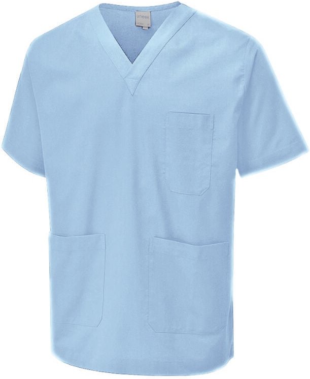 OP-Kasack Hellblau XL 150 g/m²