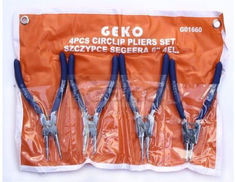 SEGER RINGZANGE 160 mm 4-teilig ETUIS