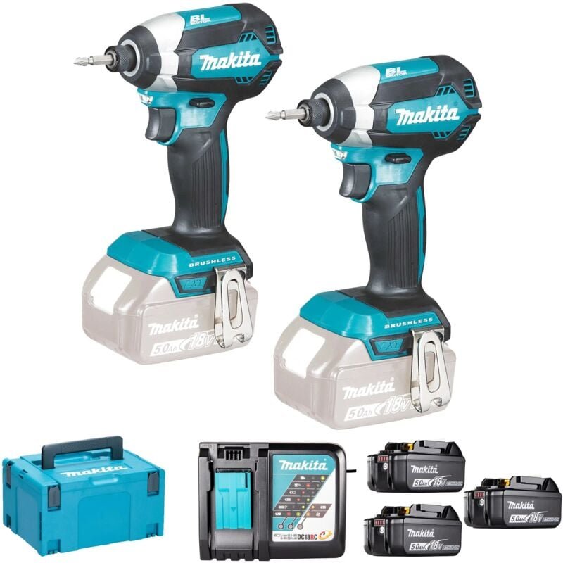 Makita - Schraubendrehersatz DLX2236TJ1 18 v 5 Ah
