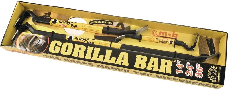 Peddinghaus Handwerkzeuge - Nageleisenset Gorilla Bar Gesamt-L.350/600/900mm Inh.3tlg.PEDDINGHAUS 0112010123