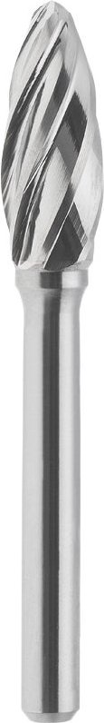 HM-Rotationsfeile Aluminium abgerundeter Speer 12 x 32 mm Schaft 6 Fervi h12al6