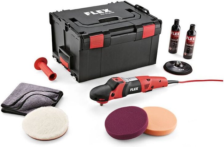 Flex - Polishflesh PoliersetPE 14-2 150 P-Set im Koffer - 376.175