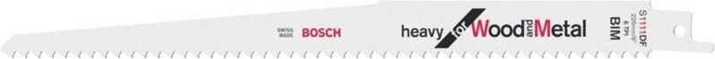 Säbelsägeblatt s 1111 df Heavy for Wood and Metal - Bosch