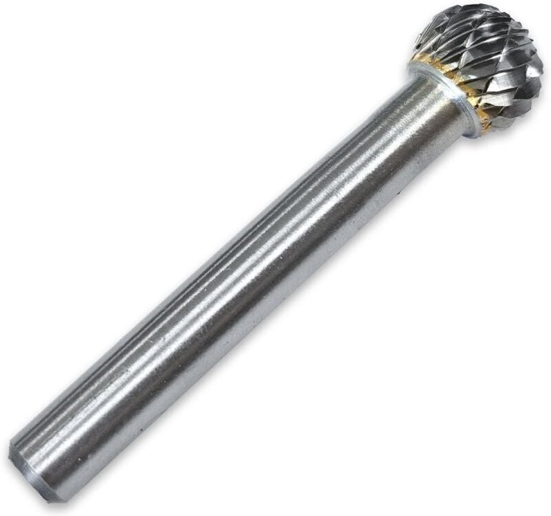 Wendelschneideisen aus Wolframcarbid, runde Fräser, rotierender Fräser aus Wolframcarbid mit Doppel-Schneide, kugelförmi...