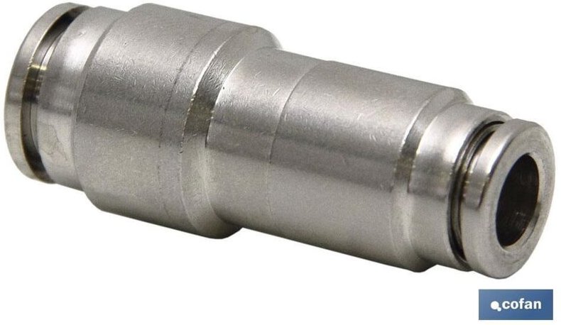 Reduzierte gerade Verbindungsrohr-Rohr-Messing-Nickel-Verbindung. M-10-8