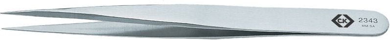 C.k T2343 Präzisionspinzette mm sa Spitz, fein 130 mm