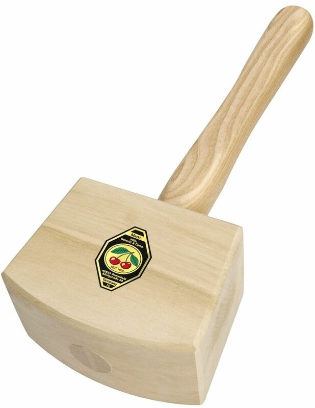 Kirschen - Schreinerklüpfel mit Eschenstiel, Kopflänge 140 mm, Kopf Weißbuche