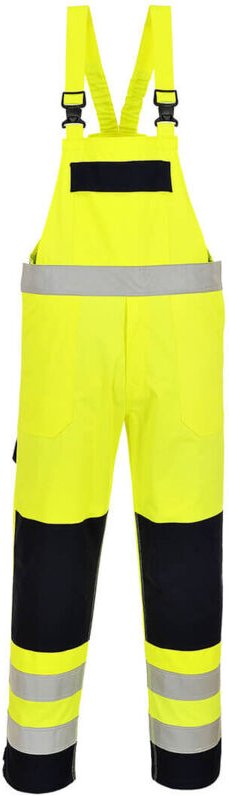 Hivis Mehrzweck-Overall mit Trägern Farbe: Gelb/Navy Größe XXL - Portwest