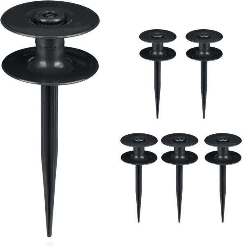 Schlauchfuhrung gartenschlauch 6er set