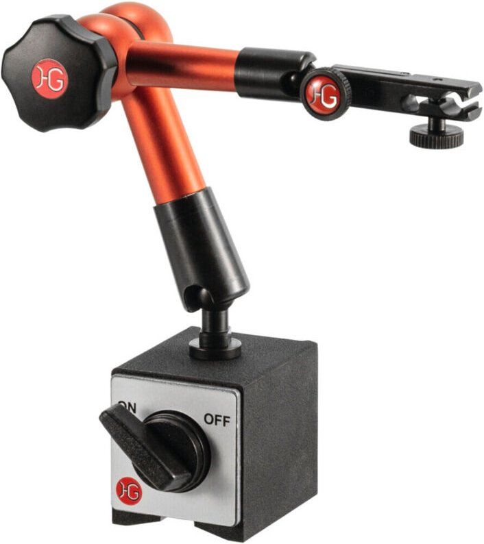 Hörger&gässler - hg Mechanisches Magnet-Messstativ, Ausladung: 220 mm