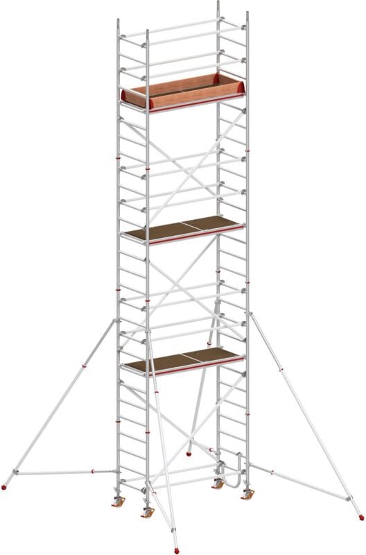 Hymer Fahrgerüst, Bühnenlänge 1,90 m, Rahmenteilbreite 0,80 m, Reichhöhe 3,25 m
