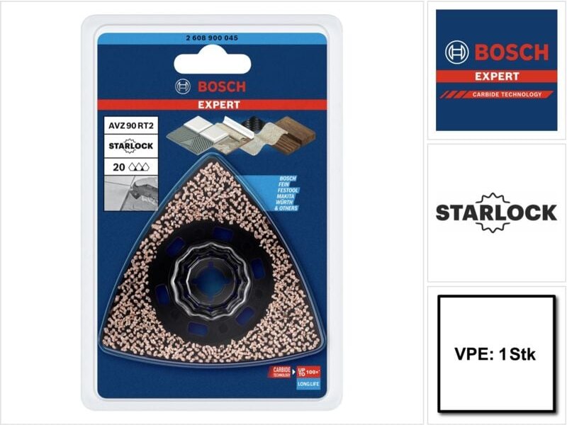 Schleifplatte MultiMa AVZ90RT2 1St - 2608900045 - Bosch