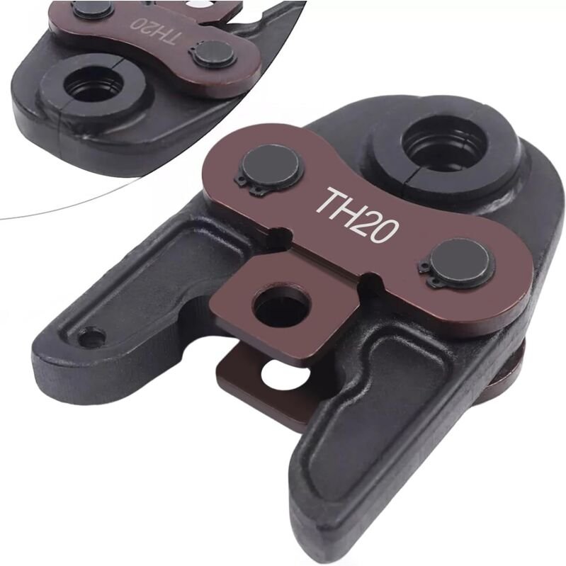 Profi Pressbacke TH20 Metall Kontur Pressbacken Kontur Presszange TH Pressbacken Kontur für für Aluminium- und Kunststof...