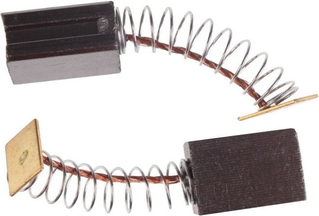 Trade-shop - 2x Kohlebürsten Motorkohlen Schleifkohlen 6 x 11 x 16mm kompatibel mit Parkside XQ600 Schleifmaschine
