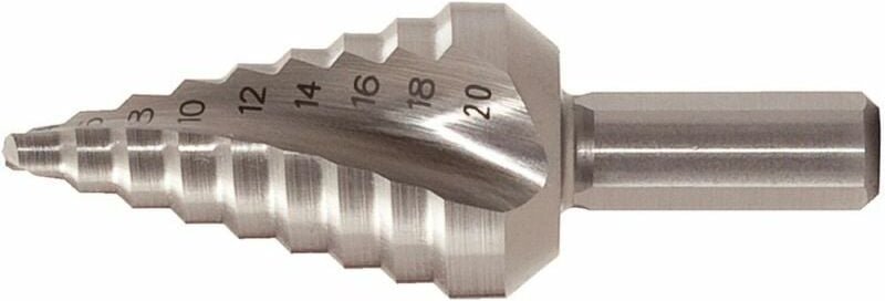 Kstools - ks Tools hss Stufenbohrer extra kurz,Ø 4-20mm, 9 Stufen - 330.2372