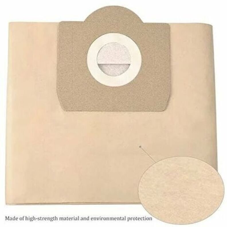 Staubsaugerbeutel für Kärcher 6.959-130.0 WD3 WD3P MV3 Ersatz-Papierfilterbeutel für Nass- und Trockensauger, Kärcher WD...