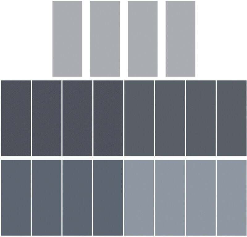 20-teiliges Sortiment Nass- und Trockenschleifpapier, Körnung 1000/2000/3000/5000/7000, hochwertiges Schleifpapier für A...