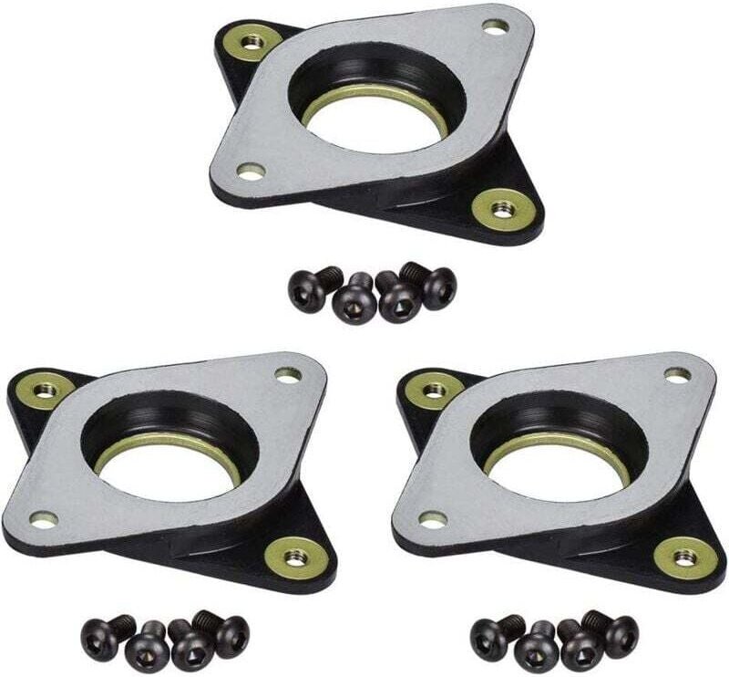ZVD - 3Dman Nema17 Amortisseurs de vibrations en acier et caoutchouc avec vis M3 pour imprimante 3D CNC,CR-10, Lot de 3,...
