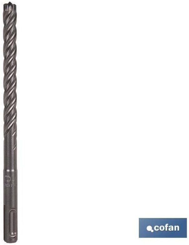 SDS Plus Bohrer für Stahlbeton (Ø16 x 465 mm.) COFAN 093316465