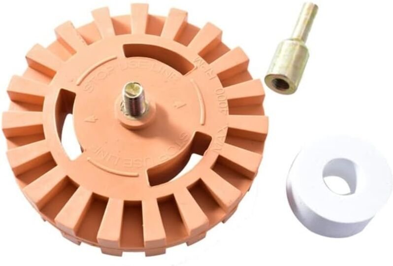 Werkzeug zum Entfernen von Gummiaufklebern an 4-Zoll-Radreifen für Autos, Fahrräder, LKWs und Motorräder, Dicke: 20 mm