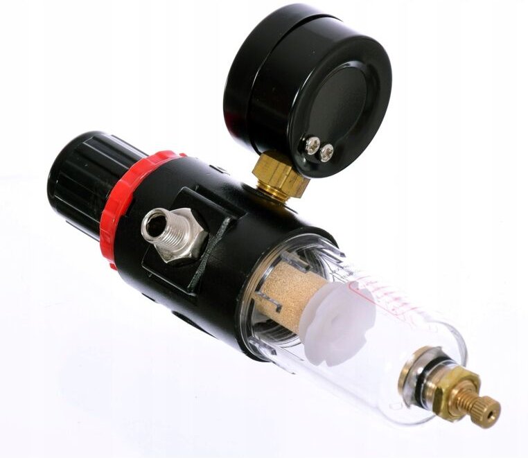 Filter-Ablass-Luftreduzierer Mit Manometer Für Pneu-Kompressor