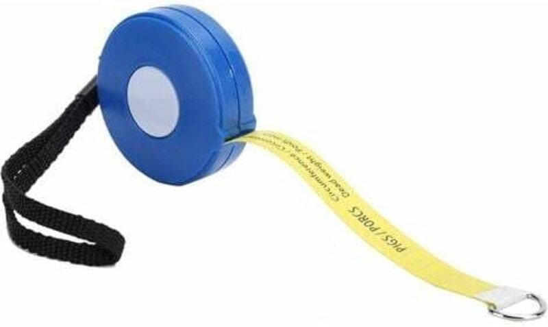 Gewichtsmessband für Rinder und Schweine, 2,5 m, Landwirtschaftliches Gerät zur Gewichtsmessung von Nutztieren, Fonepro ...