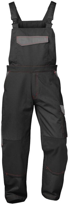 Gr .46 BEVEREN TWILL-LATZHOSE schwarz BEVEREN TWILL BIB TROUSERS