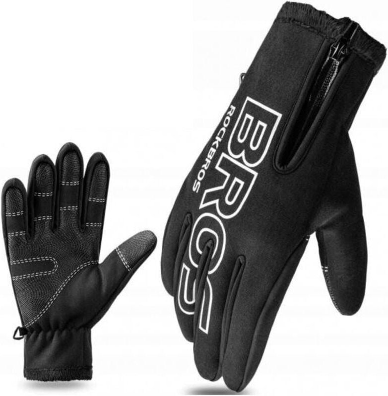 ROCKBROS Rad-/Sporthandschuhe (S091-4BK) schwarz L