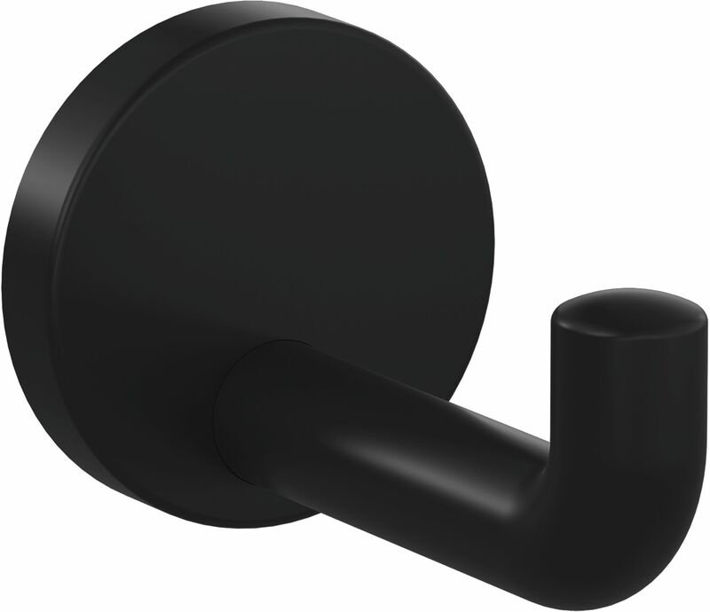 Mantelhaken HEWI 477.90B030 Höhe 70 mm, Polyamid tiefschwarz matt