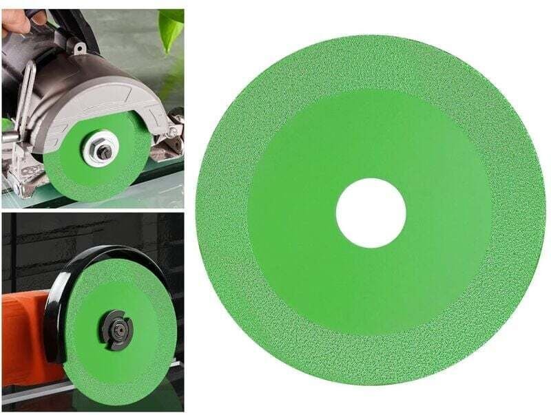 Glastrennscheibe, Diamantscheibe, Winkelschleifer mit Diamantklinge zum Schneiden und Polieren von Glasfliesen, Jade, Kr...