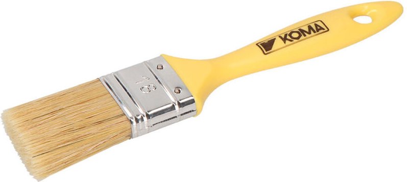 Dreifachbürste Nr. 18 Gelber Griff 40 mm