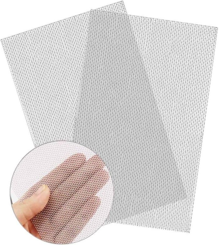 Vtizikl Lot de 2 treillis métalliques en acier inoxydable 304 20 mailles pour grille d'aération en métal anti-rongeurs (...
