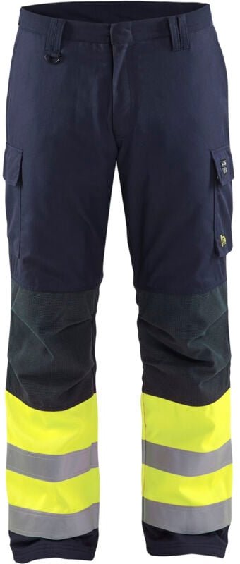 Mehrzweck-Arbeitshose für den Winter, inhärent 1869 – Marine/Neongelb L – FR(46) – SE(C52) – Normen