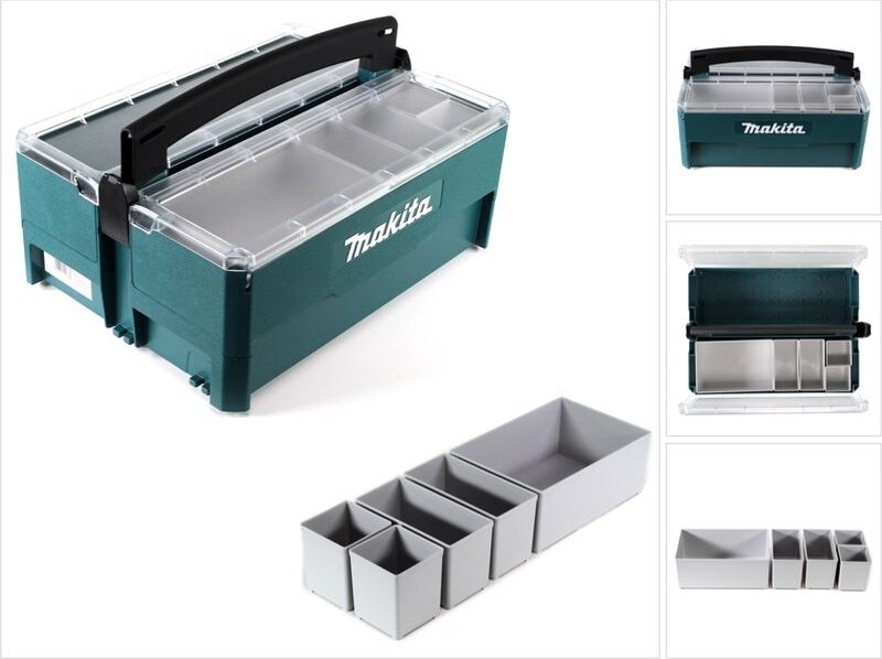Storage Box für Makpac + Boxeinsatz ( P-84137 + P-84171 ) - Makita
