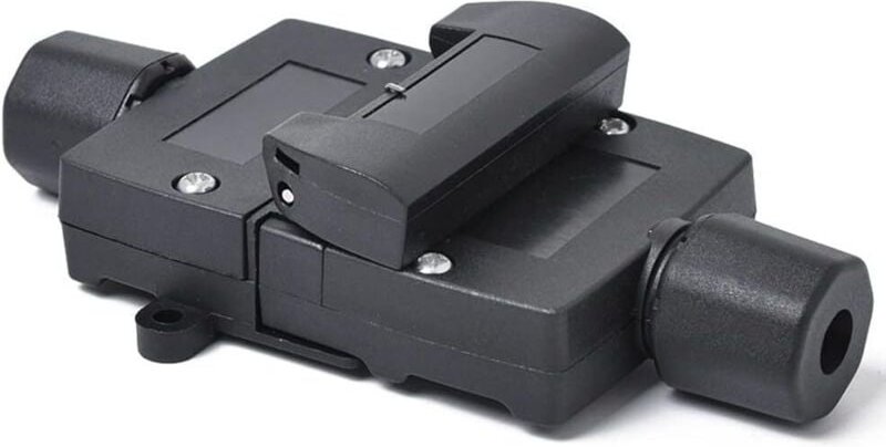 12 V 7-poliger flacher Anhängerstecker + 7-polige Buchse für Wohnmobil