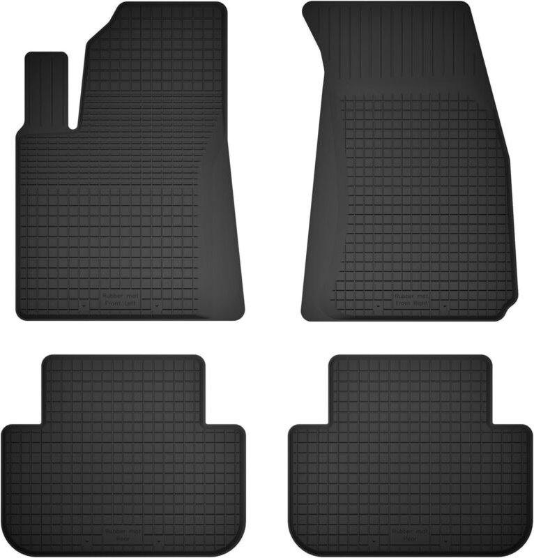 Gummi-Automatten, 4er-Set, Universalmodell: Audi Q8 SUV (2020-)