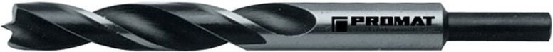 PROMAT Maschinenholzspiralbohrer D. 8,0 mm Gesamtlänge 117 mm CV-Stahl