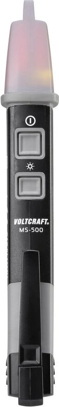 Voltcraft - MS-500 Berührungsloser Spannungsprüfer cat iv 1000 v led, Akustik