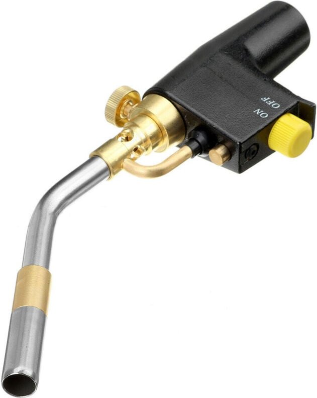 TS8000 Messing-Gasbrenner, Schnellverschluss, propangasbetrieben und einstellbar.