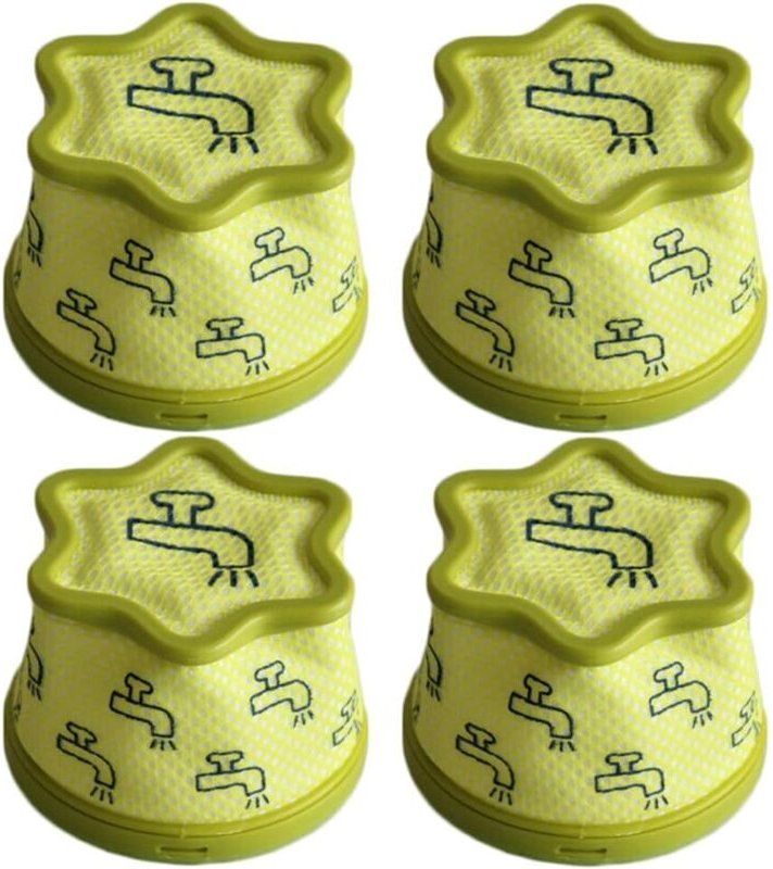 Packung mit 4 Ersatz-Vorfiltern, kompatibel mit dem kabellosen Staubsauger der CordZero A9-Serie