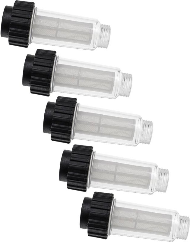 vhbw 5x Anti-Schmutz-Filter kompatibel mit Kärcher K 2.75 plus, K 2.89, K 2.87 plus Hochdruckreiniger mit 3/4" AG Wasser...