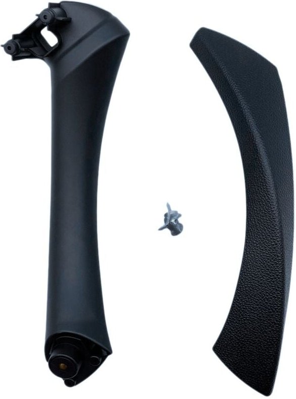 Tlily - Auto TüR Rechts mit Abdeckung Zier Leiste Teile für- 3 Series E90 E91 E92 2004-2012 Schwarz