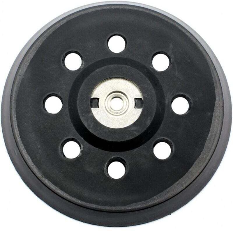 Plateau de Ponçage 125mm Noir Compatible Metabo SXE 325 Intec 425 Turbotec