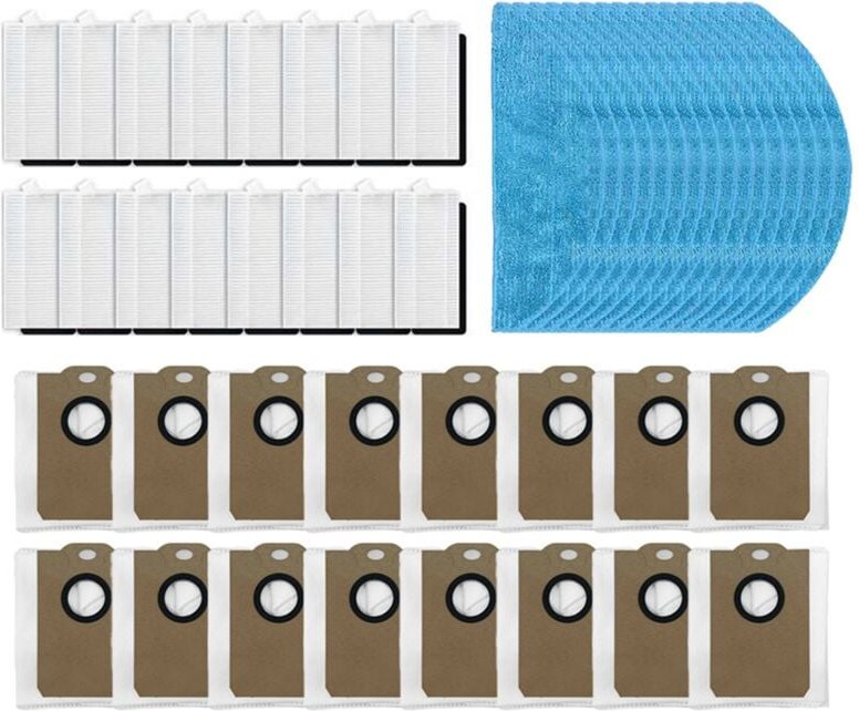 Für G7 Roboter Mopp Tuch Hepa-Filter Staubbeutel Zubehör