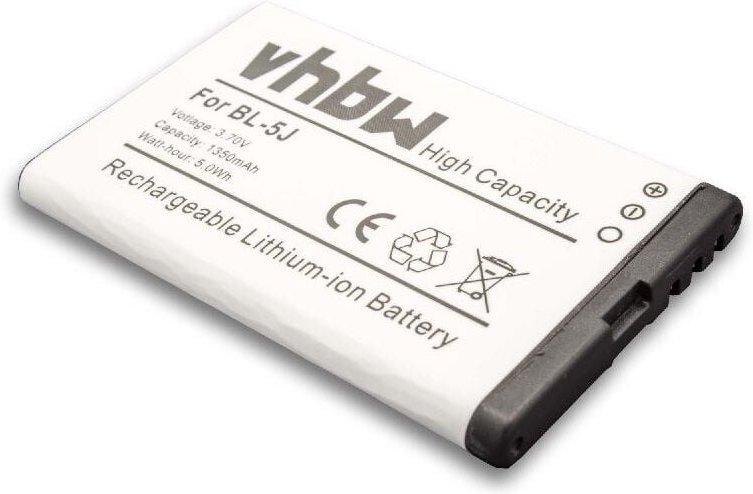 Vhbw - 1x Akku kompatibel mit jbl MD-51W, Play Up Lautsprecher Boxen Speaker (1350 mAh, 3,7 v, Li-Ion) - Ersatz für TM53...