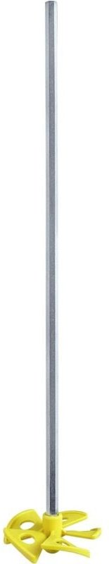 KWB - Farbrührer klein mit Nylonflügeln, für Lack-Gebinde, Epoxid-Harz und Farbe, Rührquirl für Borhmaschine und Akkusch...