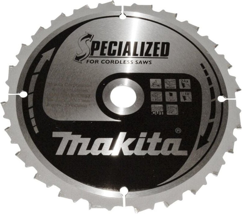 Sägeblatt specialized 190x20x24Z, 1,9 mm - Makita