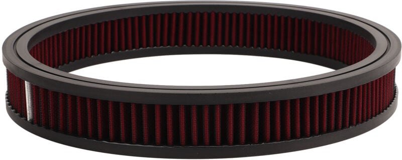 Waschbares und wiederverwendbares rundes Hochleistungs-Luftfilterelement für Hot Rod Luftfilter 14x2in Red Luftfilter.