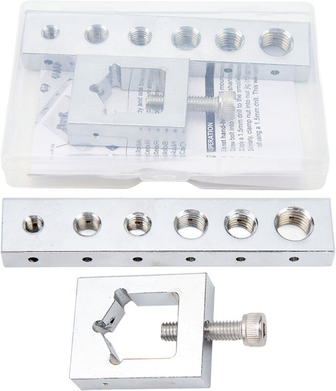 Bohrschablonen-Set für Sicherungsdraht, metrische Bohrschablone für Sicherungsdraht (Muttern und Schrauben), Bohrschablo...